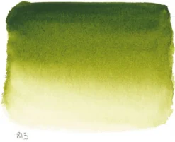 Farba akwarelowa l’Aquarelle - Sennelier - 813, Olive Green, 10 ml