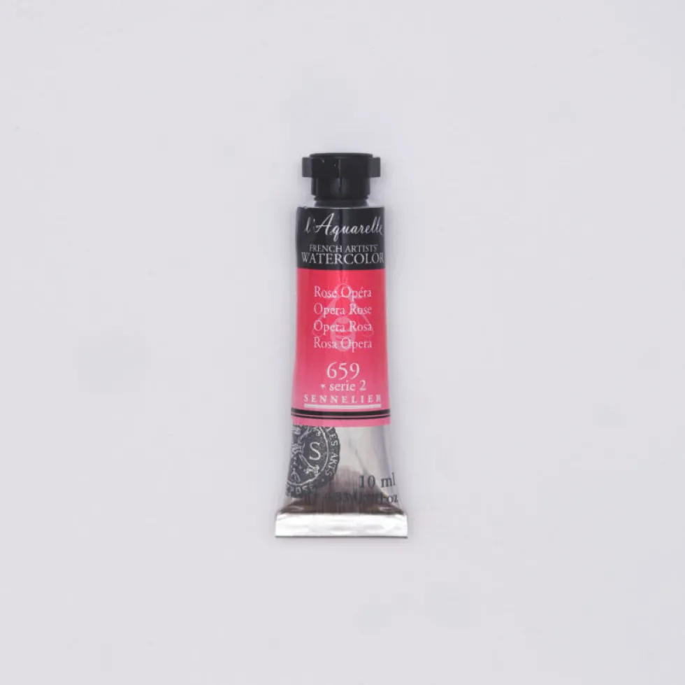 Farba akwarelowa l’Aquarelle - Sennelier - 659, Opera Rose, 10 ml