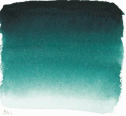 Farba akwarelowa l’Aquarelle - Sennelier - 341, Phthalocyanine Turquoise, 10 ml