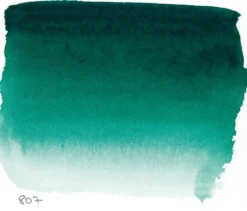 Farba akwarelowa l’Aquarelle - Sennelier - 807, Phthalo Green Deep, 10 ml