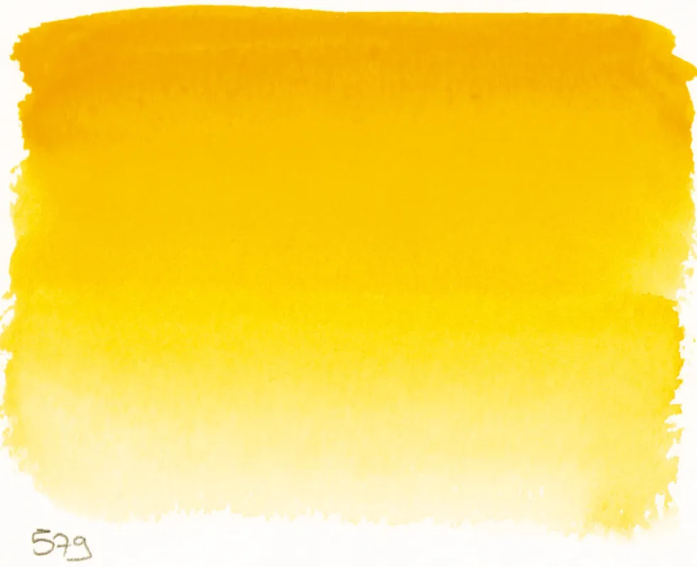 Farba akwarelowa l’Aquarelle - Sennelier - 579, Sennelier Yellow Deep, 10 ml