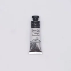 Farba akwarelowa l’Aquarelle - Sennelier - 116 Titanium White, 10 ml