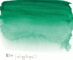 Farba akwarelowa l’Aquarelle - Sennelier - 837, Viridian Green, 10 ml