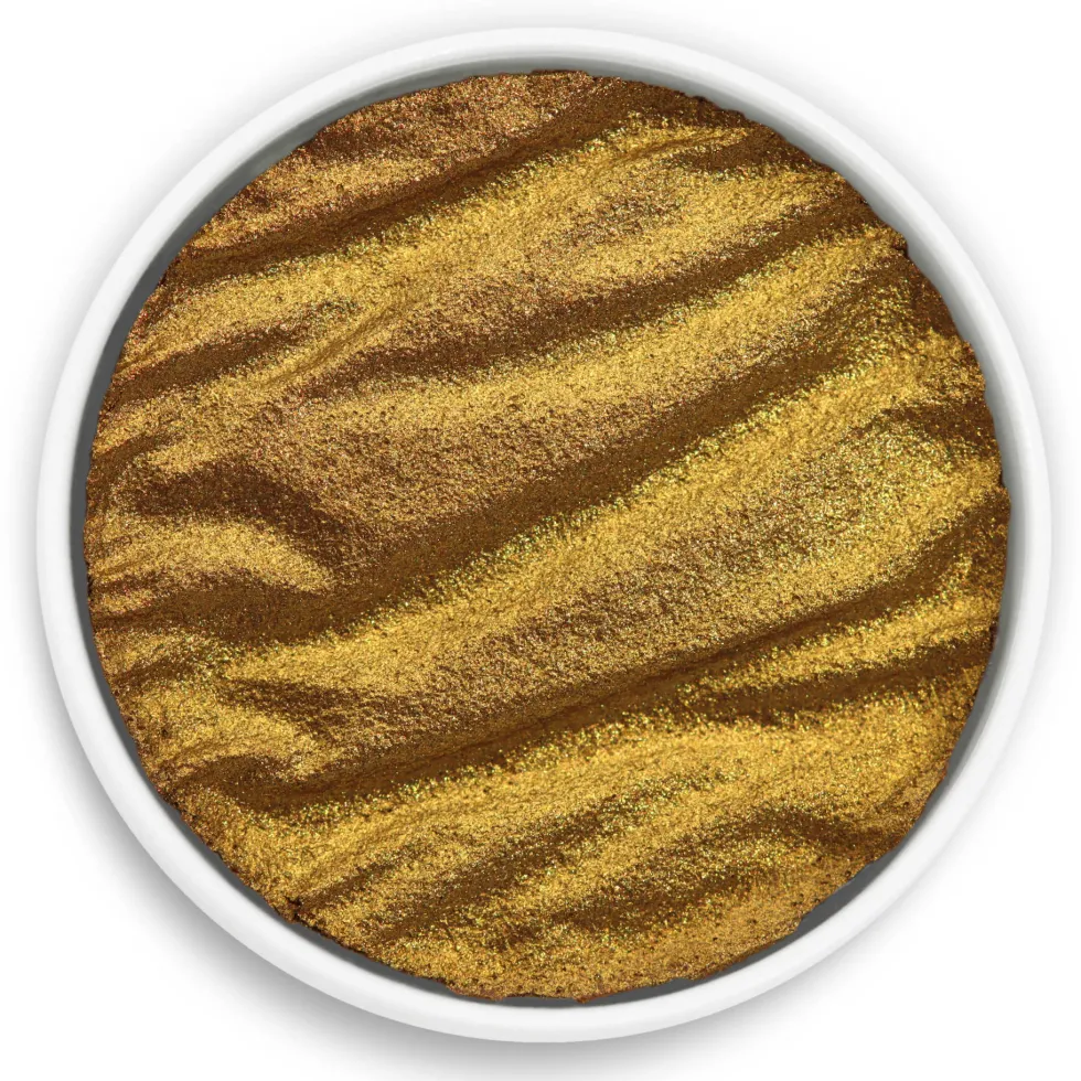 Farba akwarelowa perłowa - Coliro Pearl Colors - Antique Gold