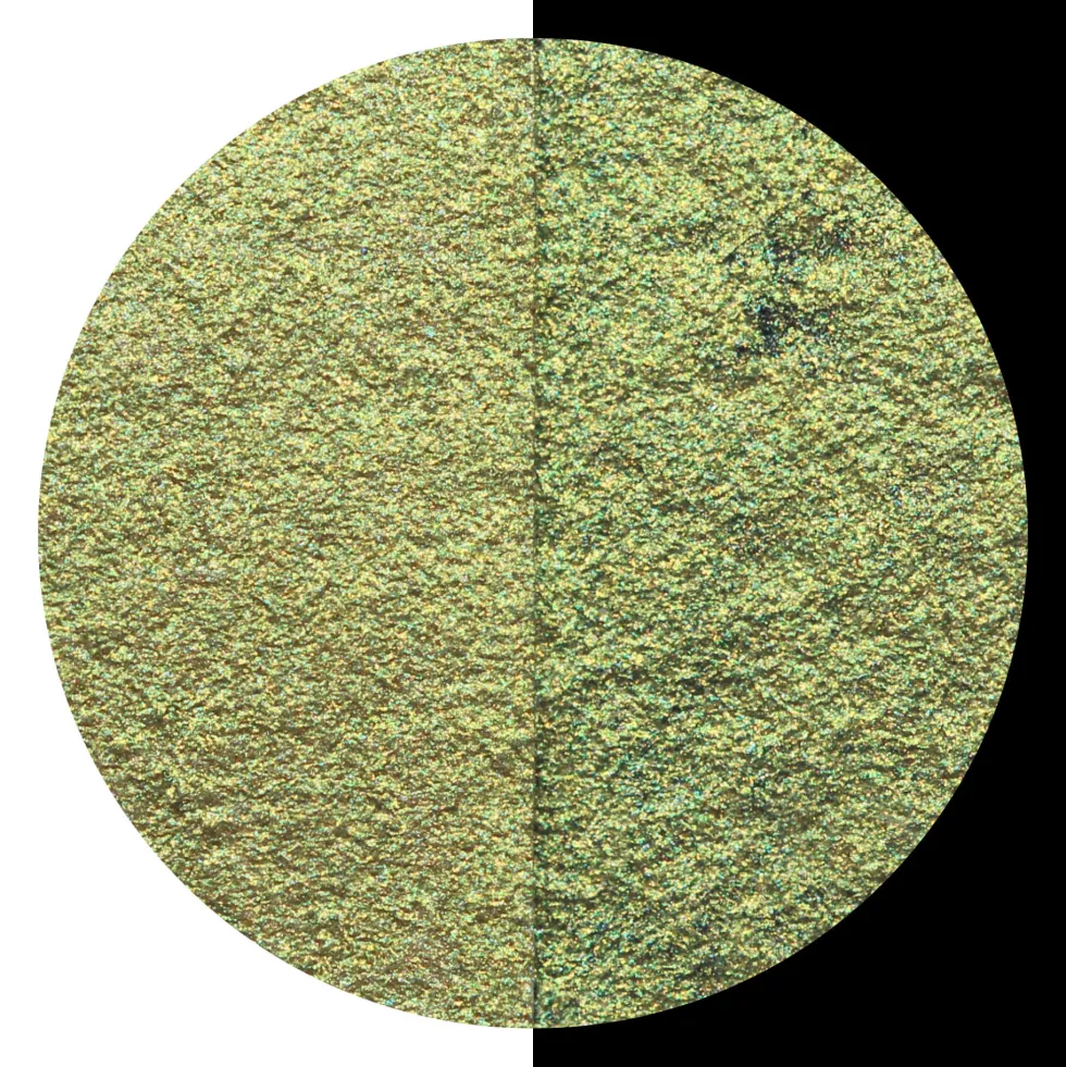 Farba akwarelowa, perłowa - Coliro Pearl Colors - Apple Green
