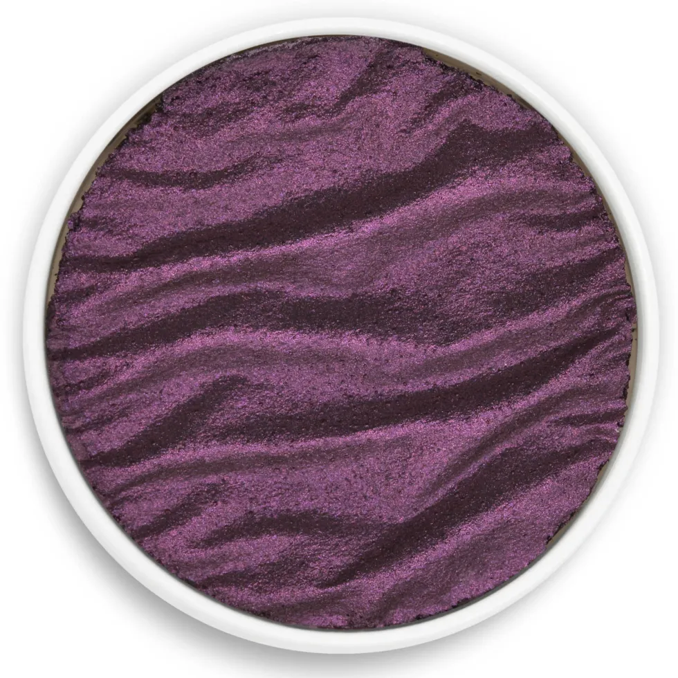 Farba akwarelowa, perłowa - Coliro Pearl Colors - Black Currant