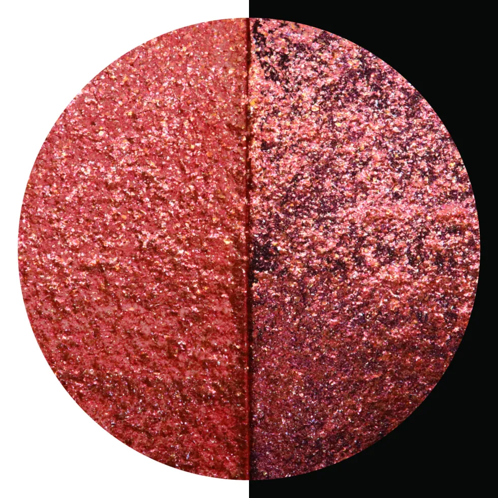 Farba akwarelowa, perłowa - Coliro Pearl Colors - Disco Red