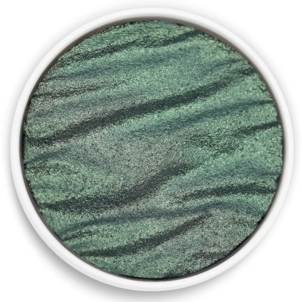 Farba akwarelowa, perłowa - Coliro Pearl Colors - Moss Green