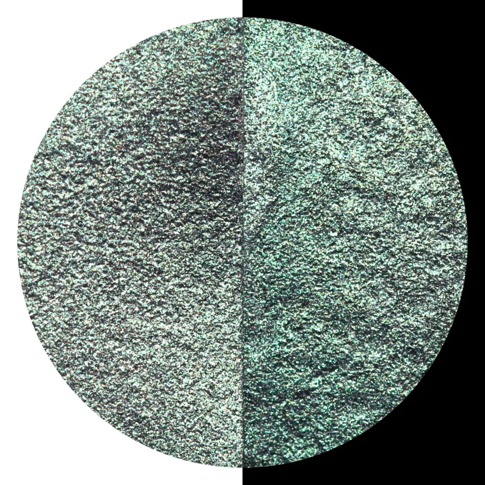 Farba akwarelowa, perłowa - Coliro Pearl Colors - Moss Green