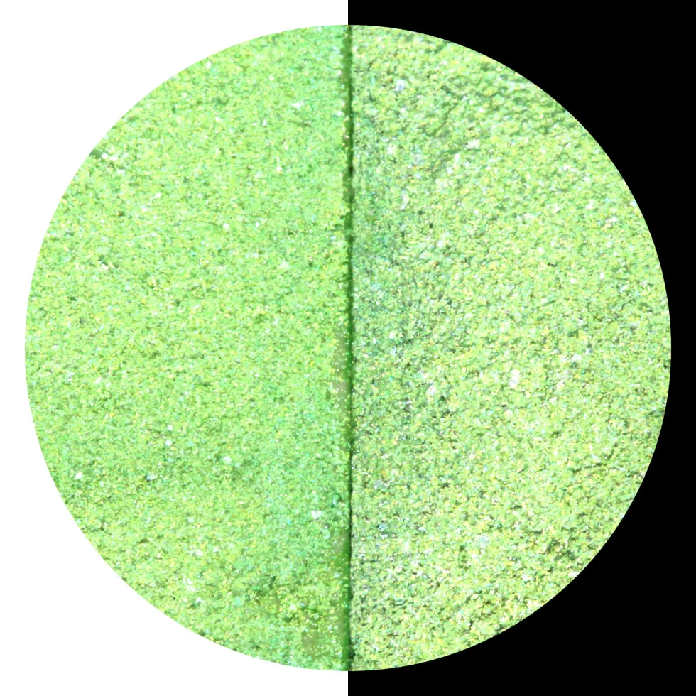 Farba akwarelowa, perłowa - Coliro Pearl Colors - Vibrant Green