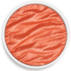Farba akwarelowa perłowa - Coliro Pearl Colors - Vibrant Orange
