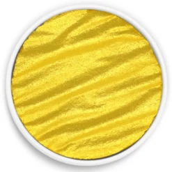 Farba akwarelowa, perłowa - Coliro Pearl Colors - Vibrant Yellow