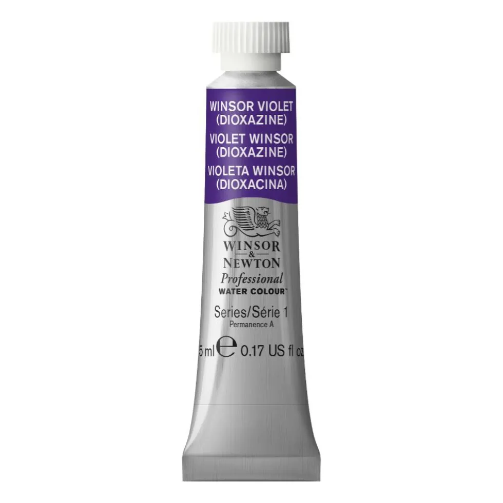 Farba akwarelowa Professional Watercolour - Winsor & Newton - Violet Dioxazine, 5 ml