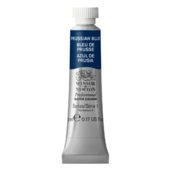 Farba akwarelowa Professional Watercolour - Winsor & Newton - Prussian Blue, 5 ml