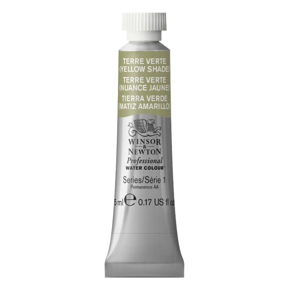 Farba akwarelowa Professional Watercolour - Winsor & Newton - Terre Verte Yellow, 5 ml