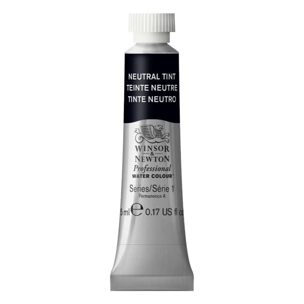 Farba akwarelowa Professional Watercolour - Winsor & Newton - Neutral Tint, 5 ml