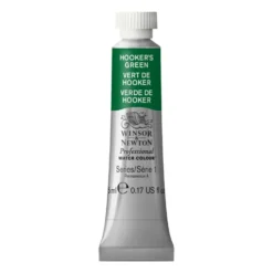 Farba akwarelowa Professional Watercolour - Winsor & Newton - Hooker's Green, 5 ml