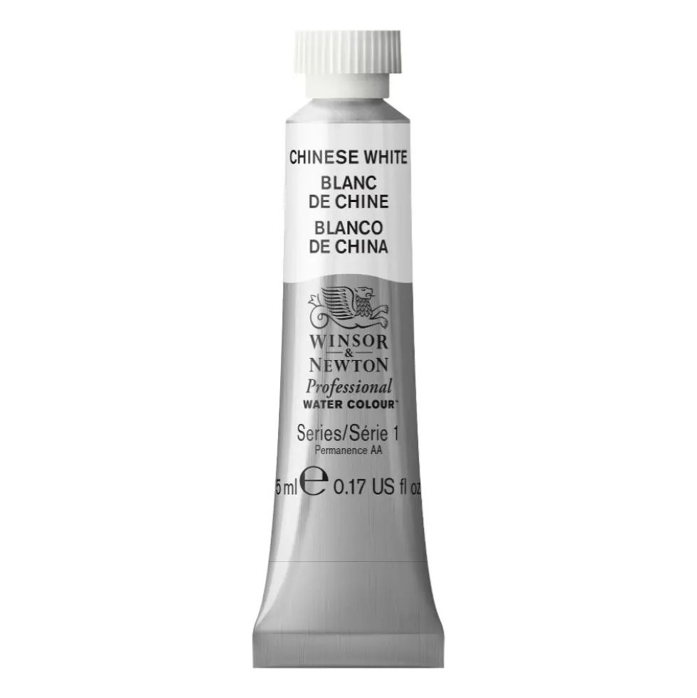 Farba akwarelowa Professional Watercolour - Winsor & Newton - China White, 5 ml