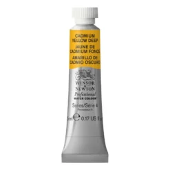 Farba akwarelowa Professional Watercolour - Winsor & Newton - Cadmium Yellow Deep, 5 ml
