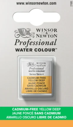 Farba akwarelowa Professional w półkostce - Winsor & Newton - Cadmium Free Yellow