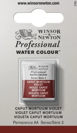 Farba akwarelowa Professional w półkostce - Winsor & Newton - Caput Mortuum Violet