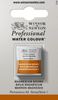 Farba akwarelowa Professional w półkostce - Winsor & Newton - Magnesium Brown