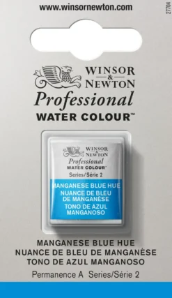 Farba akwarelowa Professional w półkostce - Winsor & Newton - Manganese Blue
