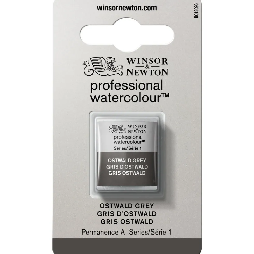 Farba akwarelowa Professional w półkostce - Winsor & Newton - Ostwald Grey