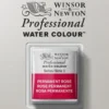 Farba akwarelowa Professional w półkostce - Winsor & Newton - Permanent Rose