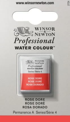 Farba akwarelowa Professional w półkostce - Winsor & Newton - Rose Dore