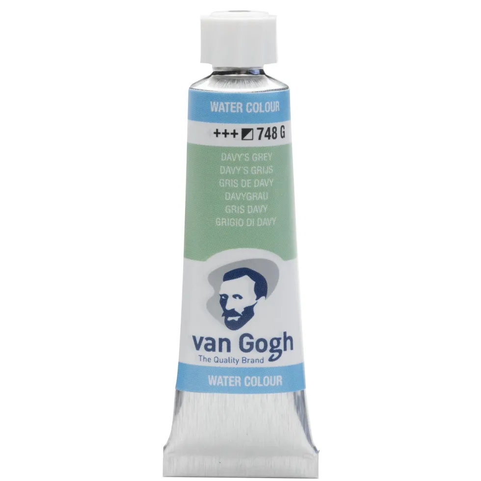 Farba akwarelowa - Van Gogh - Davy's Grey 10 ml