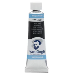 Farba akwarelowa - Van Gogh - Ivory Black 10 ml