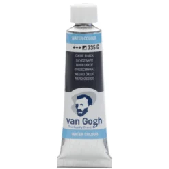 Farba akwarelowa - Van Gogh - Oxide Black 10 ml