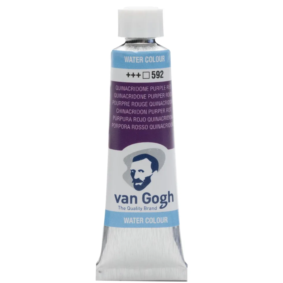 Farba akwarelowa - Van Gogh - Quinacridone Purple Red 10 ml