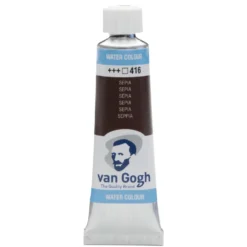 Farba akwarelowa - Van Gogh - Sepia 10 ml