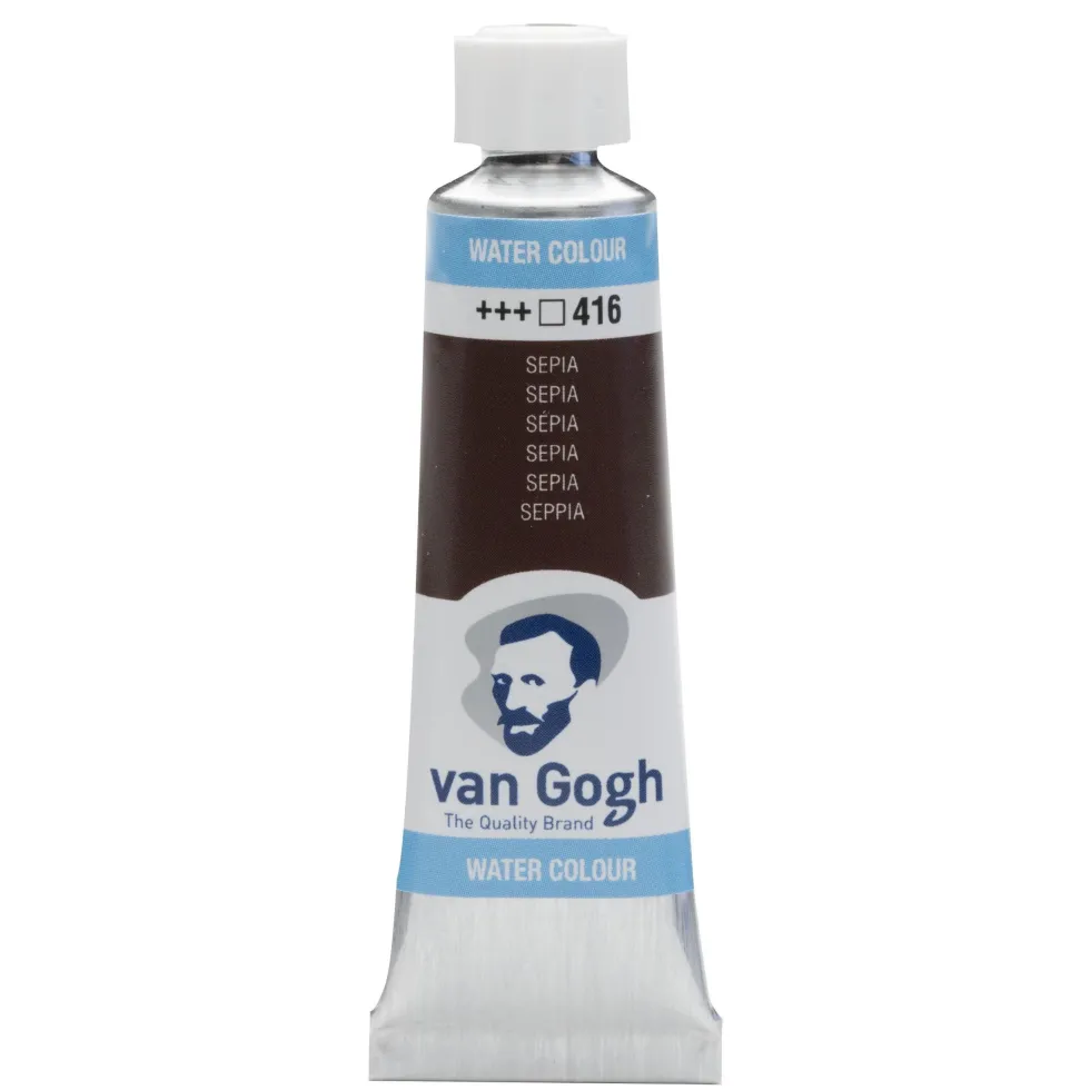 Farba akwarelowa - Van Gogh - Sepia 10 ml