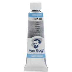 Farba akwarelowa - Van Gogh - Silver 10 ml