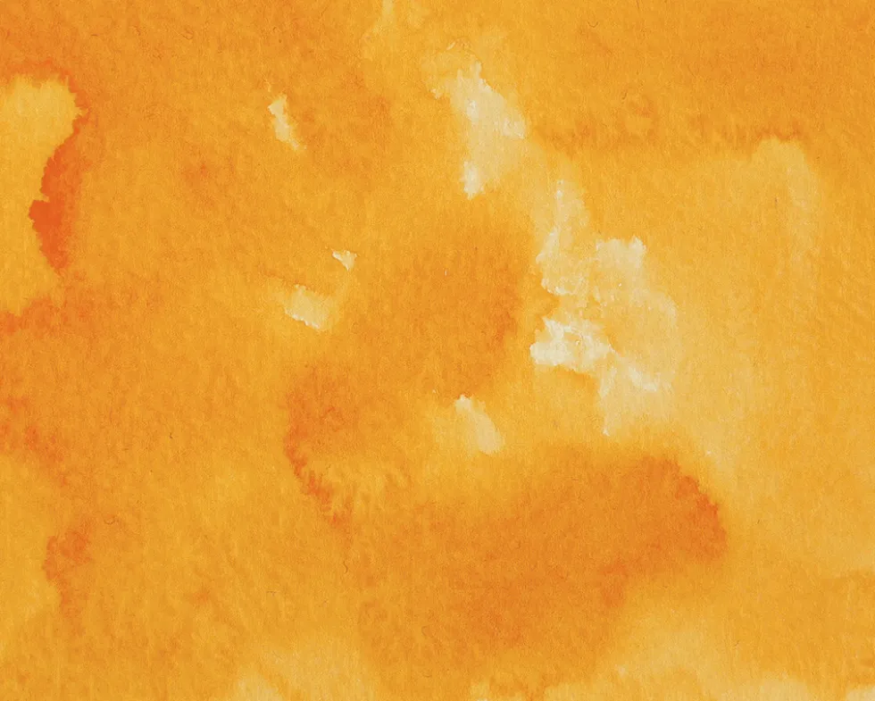 Farba akwarelowa w kostce Gansai Tambi - Kuretake - Cadmium Orange