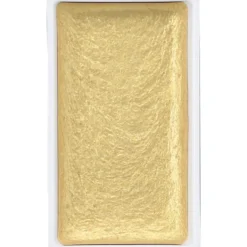 Farba akwarelowa w kostce Gansai Tambi - Kuretake - Light Gold