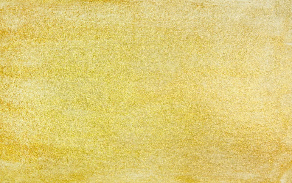 Farba akwarelowa w kostce Gansai Tambi - Kuretake - Yellow Gold