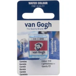 Farba akwarelowa w kostce - Van Gogh - Carmine