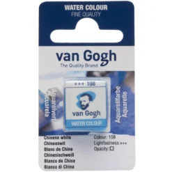 Farba akwarelowa w kostce - Van Gogh - Chinese White