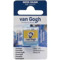 Farba akwarelowa w kostce - Van Gogh - Gamboge