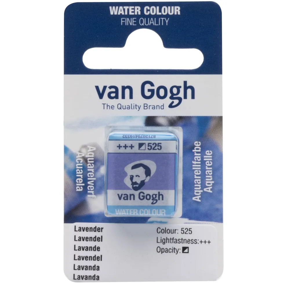 Farba akwarelowa w kostce - Van Gogh - 525 Lavender