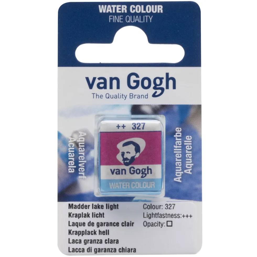 Farba akwarelowa w kostce - Van Gogh - 327 Madder Lake Light