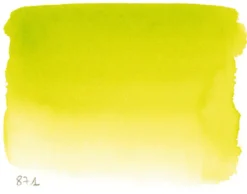 Farba akwarelowa w półkostce l’Aquarelle - Sennelier - 871 Bright Yellow Green