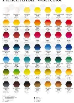 Farba akwarelowa w półkostce l’Aquarelle - Sennelier - 202 Burnt Umber