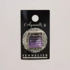 Farba akwarelowa w półkostce l’Aquarelle - Sennelier - 917 Dioxazine Purple