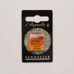 Farba akwarelowa w półkostce l’Aquarelle - Sennelier - 257 Gold Ochre