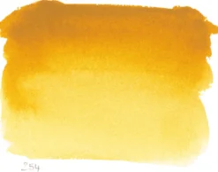 Farba akwarelowa w półkostce l’Aquarelle - Sennelier - 254 Light Yellow Ochre